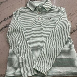 COPY - Boys EUC long sleeve VV polo shirt